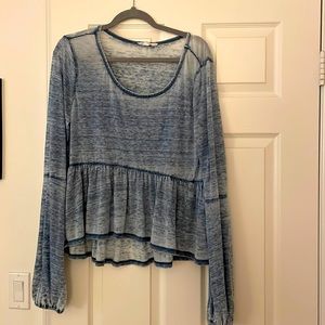 Jack by BB Dakota long sleeve blue shirt